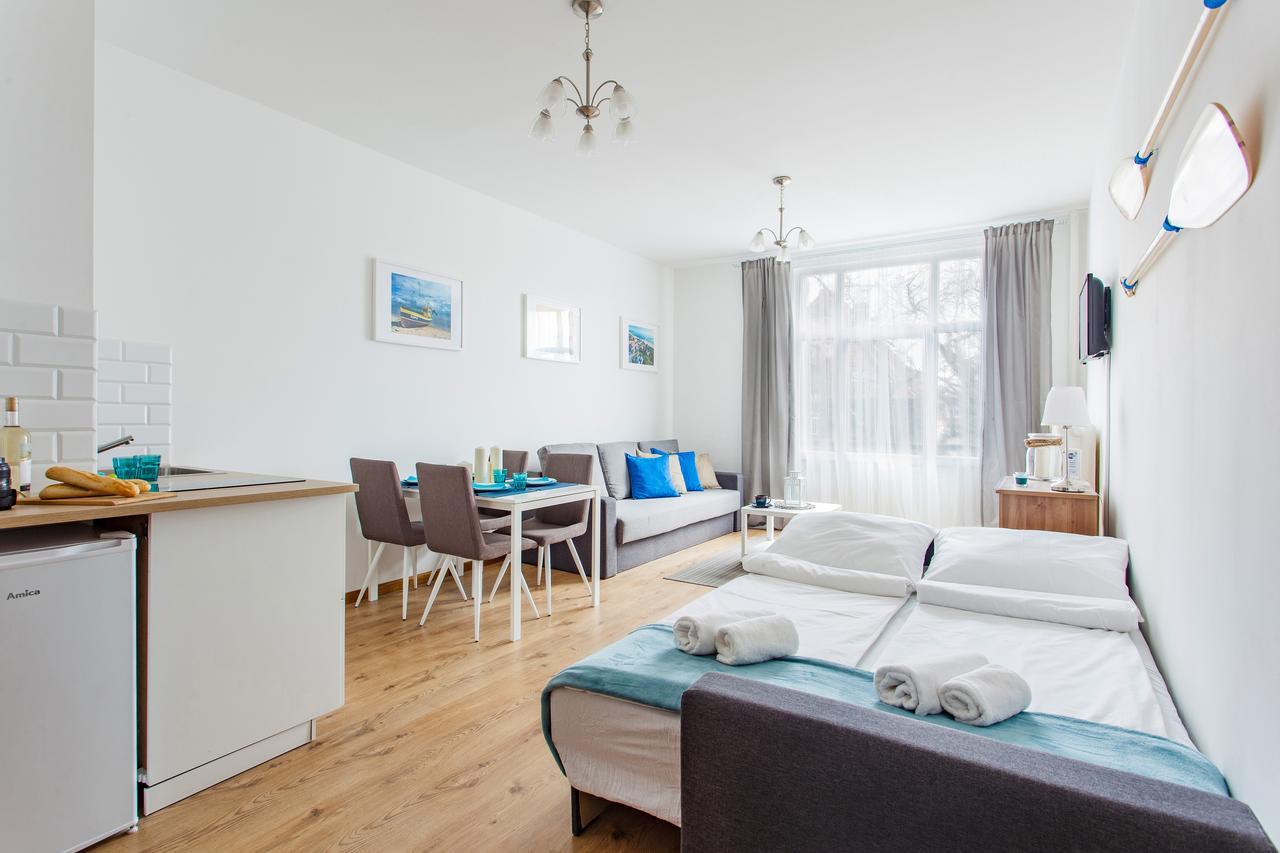 Ferienwohnung Chrobrego Przy Plazy Zoppot Exterior foto