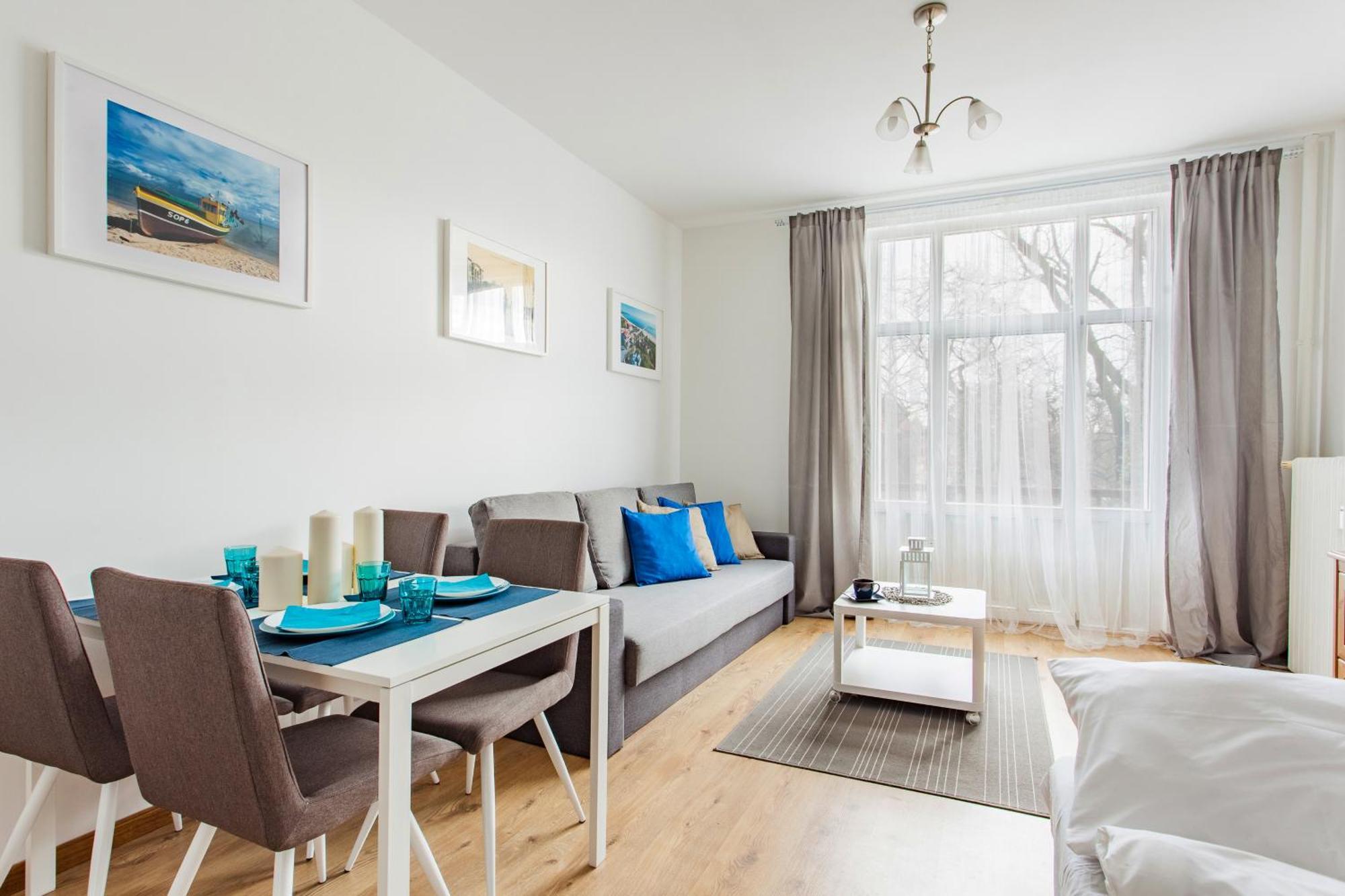 Ferienwohnung Chrobrego Przy Plazy Zoppot Exterior foto