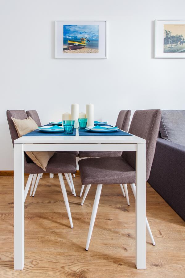 Ferienwohnung Chrobrego Przy Plazy Zoppot Exterior foto